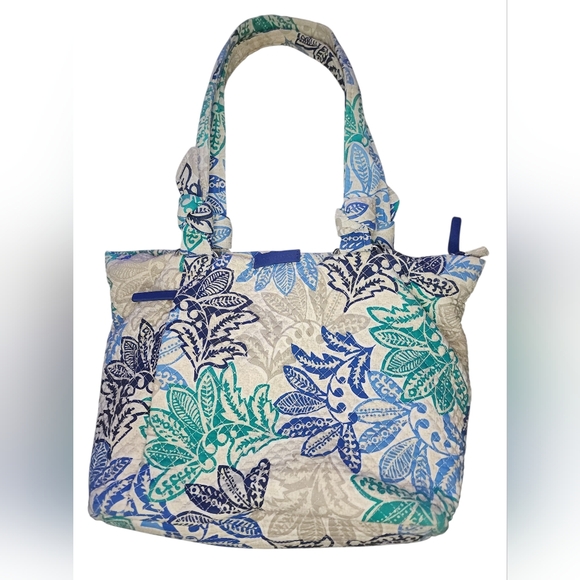 Vera Bradley Signature Cotton Hadley East West Tote Bag - Picture 2 of 10